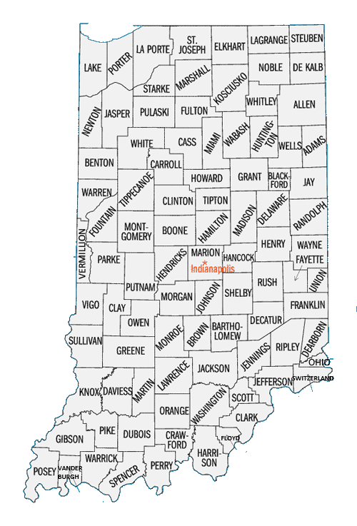 indiana counties
