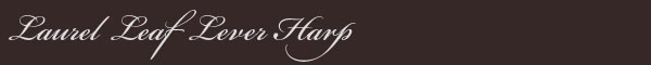 laurel leaf harp