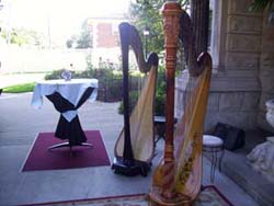 Beiger Mansion Wedding and Harp Music