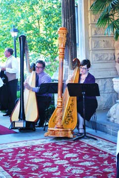 Beiger Mansion Wedding and Harp Music