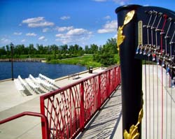 Centennial Park, Munster, Indiana, Wedding and Harp Music