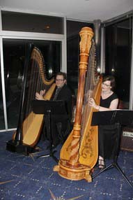 Chase Park Plaza Hotel Starlight Roof Ballroom, Wedding and Harp Music