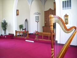 Gathering Place, Bremen, Indiana, Wedding and Harp Music