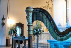Holy Spirit Chapel at St. Marys College, South Bend, Indiana, Wedding and Harp Music
