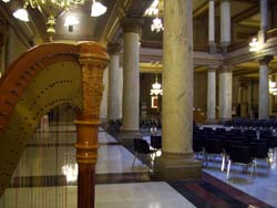 Indiana Statehouse, Indianapolis, Indiana, Wedding and Harp Music