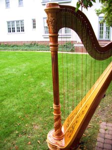 Kellogg House, Battle Creek, Michigan, Wedding and Harp Music