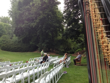 Dow Gardens Weddings Events Midland Harpist