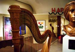 Midwest Museum of American Art, Elkhart, Indiana, Harp Music