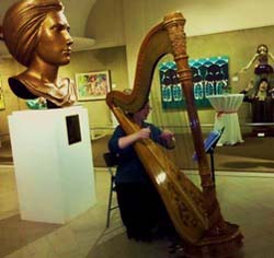 Midwest Museum of American Art, Elkhart, Indiana, Harp Music