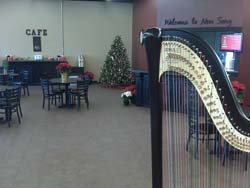 New Song Community Church, Plymouth, Indiana, Harp Music