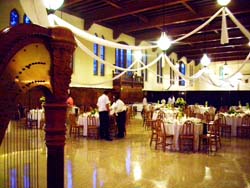 notre dame south dining hall, notre dame, indiana, wedding and harp music