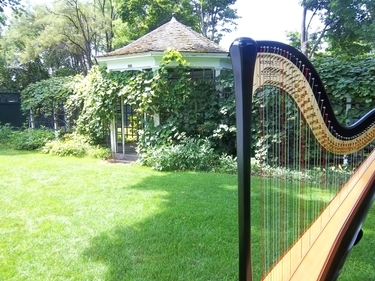 Harp Music for a Garden Wedding