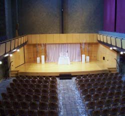Rieth Recital Hall Goshen College Music Center, Goshen, Indiana, Wedding and Harp Music