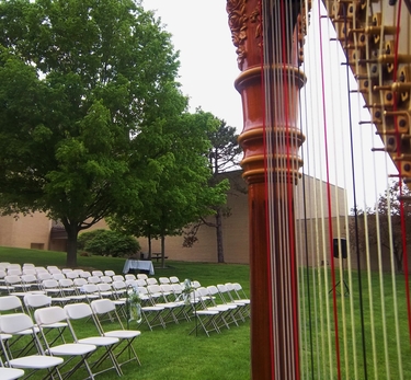 Harpist for Southwest Michigan Outdoor Weddings