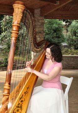 Taltree Arboretum, Valparaiso, Indiana, Wedding and Harp Music