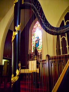 Zion United Church of Christ, South Bend, Indiana, Wedding and Harp Music