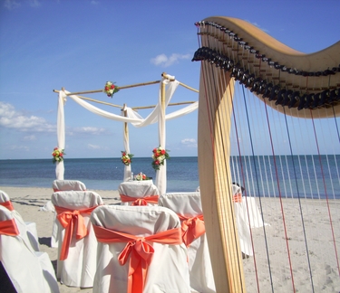 Santorini Wedding Harpist