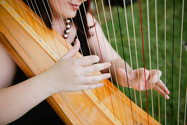 Western Ohio Wedding Harpist